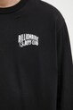 Billionaire Boys Club longsleeve bawełniany Small Arch Logo L/S Tee czarny BC007
