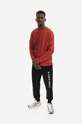 A-COLD-WALL* longsleeve bawełniany Diffusion Graphic ACWMTS087. brązowy AA00