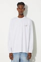 Бавовняний лонгслів Carhartt WIP бавовна сірий I029955.482XX