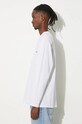 Carhartt WIP longsleeve bawełniany Longsleeve American Script T-Shirt I029955.482XX szary AA00