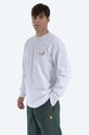 Bavlněné tričko s dlouhým rukávem Carhartt WIP Longsleeve American Script T-Shirt I029955.482XX