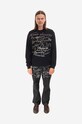 PLEASURES longsleeve Shatter Long P22F022 czarny AA00