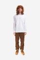 Han Kjøbenhavn longsleeve bawełniany Casual Tee Long Sleeve M.132072 biały AA00