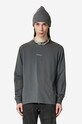 Han Kjøbenhavn top a maniche lunghe in cotone Casual Tee Long Sleeve regolare grigio M.132072