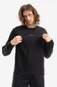 černá Bavlněné tričko s dlouhým rukávem Han Kjøbenhavn Casual Tee Long Sleeve M-132072-001 Pánský