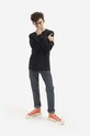 Pamučna majica dugih rukava HUF 12 Galaxies Longsleeve TS01799 crna AA00