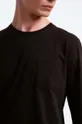 μαύρο Βαμβακερή μπλούζα με μακριά μανίκια Alpha Industries Nasa