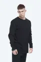 black Wood Wood cotton longsleeve top x Fila Men’s