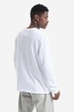 Clothing Wood Wood cotton longsleeve top Mak 10145405.2323 white