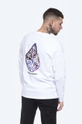 Wood Wood longsleeve bawełniany Mark Paisley Long Sleeve 100 % Bawełna organiczna