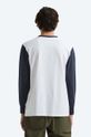 Bavlnené tričko s dlhým rukávom Wood Wood Mark IVY Longsleeve 12135401.2489 biela AA00