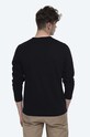 Clothing Wood Wood cotton longsleeve top Emil Longsleeve 20005406.2490 black