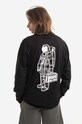 Clothing Billionaire Boys Club cotton longsleeve top Astronaut L\S B22229 black