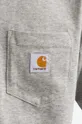 šedá Bavlněné tričko s dlouhým rukávem Carhartt WIP