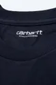 σκούρο μπλε Βαμβακερή μπλούζα με μακριά μανίκια Carhartt WIP Chase