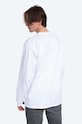 Îmbrăcăminte Carhartt WIP longsleeve din bumbac I026392.WHITE.GOLD alb