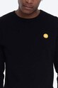 Wood Wood cotton longsleeve top Long Sleeve Wood Wood 10005402.2323 black