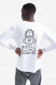 Bavlnené tričko s dlhým rukávom Wood Wood X Garfield 100 % Organická bavlna