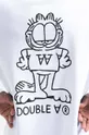 Bombažna majica z dolgimi rokavi Wood Wood X Garfield Moški
