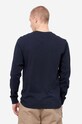 Îmbrăcăminte Carhartt WIP longsleeve din bumbac AMMONITE I030437 bleumarin