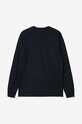 Carhartt WIP longsleeve din bumbac AMMONITE bleumarin I030437