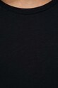 American Vintage longsleeve din bumbac MBYSA18 negru