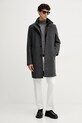 Хлопковый лонгслив Marc O'Polo M29220252100 серый AW25