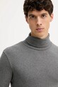Хлопковый лонгслив Marc O'Polo серый M29220252100