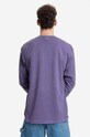 Clothing Carhartt WIP cotton longsleeve top Nelson I029948 violet