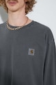 Памучна блуза с дълги ръкави Carhartt WIP Nelson I029948