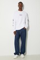Pamučna majica dugih rukava Reebok Classic Skateboard Longsleeve Tee HT8175 bijela AA00