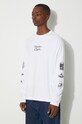 Pamučna majica dugih rukava Reebok Classic Skateboard Longsleeve Tee bijela HT8175