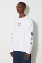 Reebok Classic top a maniche lunghe in cotone Skateboard Longsleeve Tee HT8175 bianco HT8175