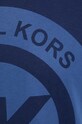 Бавовняний лонгслів лаунж Michael Kors 6F35K11011 блакитний