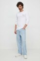 Îmbrăcăminte Versace longsleeve 2-pack AU10197.1A10011 alb