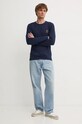Versace longsleeve AUU01007.1A10011 bleumarin AA00
