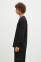 Pamučna majica dugih rukava 1017 ALYX 9SM Regular Fit Longsleeve Crewneck Tee AAMTS0483FA01 crna AA00