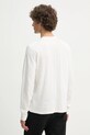 Odzież Rag & Bone longsleeve bawełniany M000T656G biały
