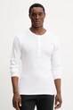 Resteröds longsleeve bawełniany lounge ORIGINAL bedstefartroje GOTS bawełna biały 17022.4