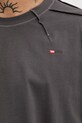 Diesel longsleeve bawełniany T-CRAHOR-BOXT-LS-T1 A19464.0NIAX szary