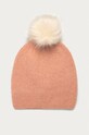 Pieces - Čepice s příměsí vlny růžová 17106010