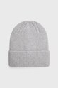 Vila Czapka wełniana wełna szary 14067385