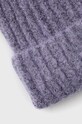 Akcesoria Pieces Czapka 17105991 fioletowy