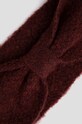 Akcesoria Pieces Opaska 17114796 bordowy