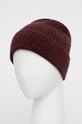 Pieces Czapka 17114836 bordowy AA00