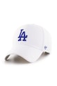 47 brand Czapka MLB Los Angeles Dodgers aplikacja biały B.MVP12WBV.WHC