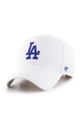 biały 47brand Czapka MLB Los Angeles Dodgers Damski