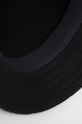 black Kangol wool hat