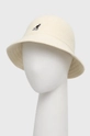 beige Kangol wool hat