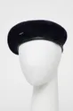 granatowy Kangol Beret wełniany Damski